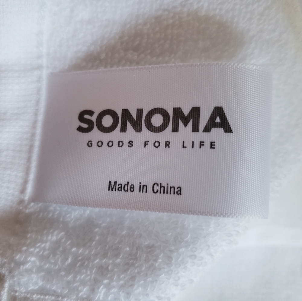 Sonoma Flamingo Embroidered Bathroom Hand Towel - Picture 3 of 6